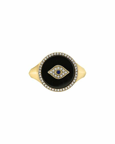 Effy Fine Jewelry Effy 14K 2.16 Ct. Tw. Diamond & Gemstone Ring Women 2 Effy Fine Jewelry Effy 14K 2.16 Ct. Tw. Diamond & Gemstone Ring Women - Image 2