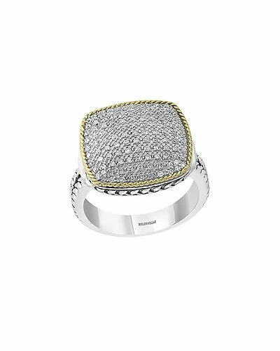 Effy Fine Jewelry Silver 0.34 Ct. Tw. Diamond Ring Women 1 Effy Fine Jewelry Silver 0.34 Ct. Tw. Diamond Ring Women
