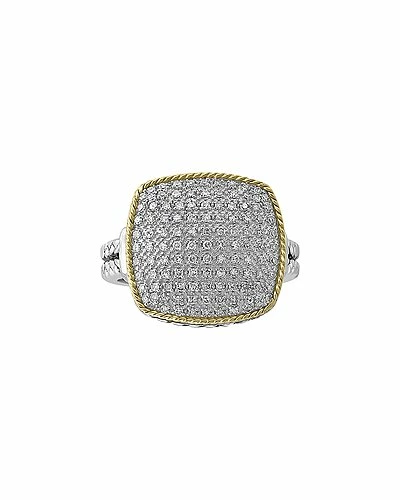 Effy Fine Jewelry Silver 0.34 Ct. Tw. Diamond Ring Women 2 Effy Fine Jewelry Silver 0.34 Ct. Tw. Diamond Ring Women - Image 2