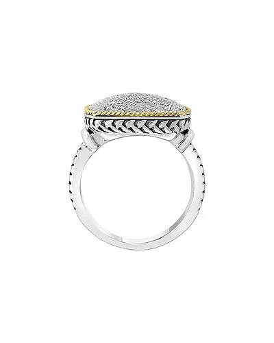Effy Fine Jewelry Silver 0.34 Ct. Tw. Diamond Ring Women 3 Effy Fine Jewelry Silver 0.34 Ct. Tw. Diamond Ring Women - Image 3
