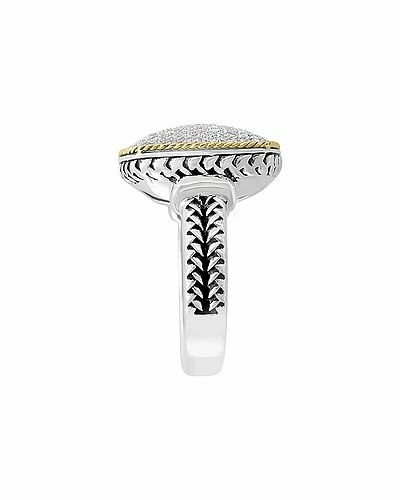 Effy Fine Jewelry Silver 0.34 Ct. Tw. Diamond Ring Women 4 Effy Fine Jewelry Silver 0.34 Ct. Tw. Diamond Ring Women - Image 4