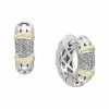 Effy Fine Jewelry Effy Silver 0.21 Ct. Tw. Diamond Earrings Women