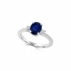 Effy Fine Jewelry Effy 18K 1.58 Ct. Tw. Diamond & Blue Sapphire Ring Women