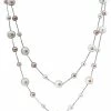 Effy Fine Jewelry Silver 4.5-8.5mm 4.5-8.5mm Freshwater Pearl Necklace Women