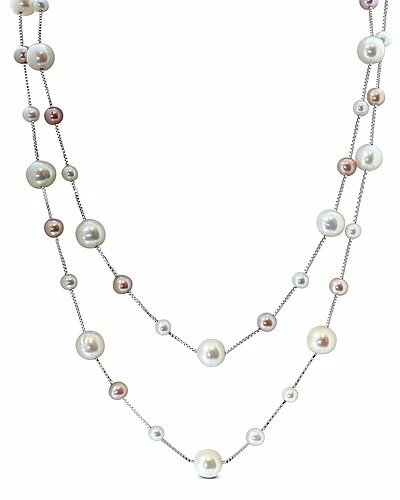 Effy Fine Jewelry Silver 4.5-8.5mm 4.5-8.5mm Freshwater Pearl Necklace Women 1 Effy Fine Jewelry Silver 4.5-8.5mm 4.5-8.5mm Freshwater Pearl Necklace Women