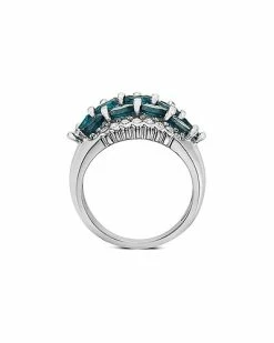 Effy Fine Jewelry 14K 4.12 Ct. Tw. London Blue Topaz Statement Ring Women -Effy Fine Jewelry Sales 6030123970 RLLD 3