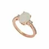 Effy Fine Jewelry 14K Rose Gold 1.69 Ct. Tw. Diamond & Opal Ring Women