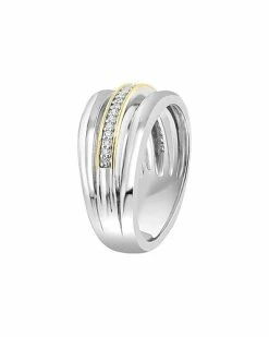Effy Fine Jewelry Silver 0.13 Ct. Tw. Diamond Ring Women -Effy Fine Jewelry Sales 6030205648 RLLD 3