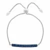 Effy Fine Jewelry Silver 1.11 Ct. Tw. Sapphire Bracelet Women