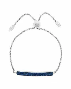 Effy Fine Jewelry Silver 1.11 Ct. Tw. Sapphire Bracelet Women