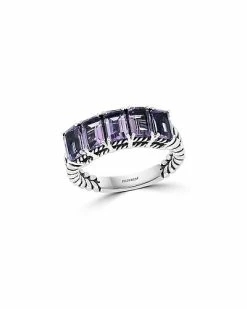 Effy Fine Jewelry Effy Silver 2.85 Ct. Tw. Amethyst Ring Women