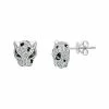 Effy Fine Jewelry Effy Silver 0.49 Ct. Tw. Diamond & Tsavorite Earrings Women