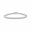 Effy Fine Jewelry Effy Silver 0.25 Ct. Tw. Diamond Bracelet Women