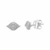 Effy Fine Jewelry Silver 0.17 Ct. Tw. Diamond Earrings Women