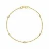 Effy Fine Jewelry Effy 14K 0.15 Ct. Tw. Diamond Bracelet Women