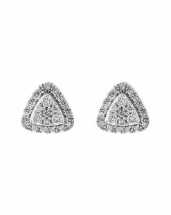 Effy Fine Jewelry Effy 14K 0.33 Ct. Tw. Diamond Earrings Women