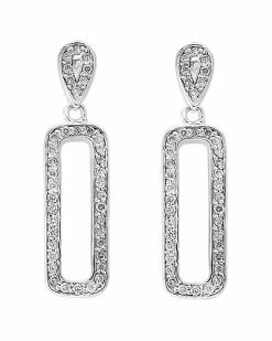 Effy Fine Jewelry Effy 14K 0.39 Ct. Tw. Diamond Earrings Women