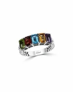 Effy Fine Jewelry Effy Silver 2.95 Ct. Tw. Gemstone Ring Women