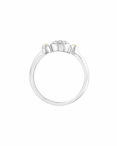 Effy Fine Jewelry Effy Silver Diamond Ring Women 2 Effy Fine Jewelry Effy Silver Diamond Ring Women - Image 2