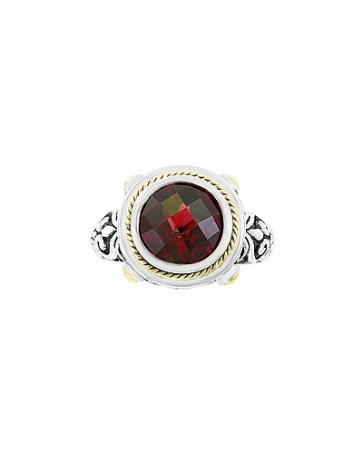 Effy Fine Jewelry Effy Silver 3.90 Ct. Tw. Garnet Ring Women 2 Effy Fine Jewelry Effy Silver 3.90 Ct. Tw. Garnet Ring Women - Image 2