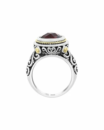 Effy Fine Jewelry Effy Silver 3.90 Ct. Tw. Garnet Ring Women 3 Effy Fine Jewelry Effy Silver 3.90 Ct. Tw. Garnet Ring Women - Image 3