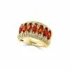 Effy Fine Jewelry Effy 14K 2.04 Ct. Tw. Diamond & Citrine Ring Women