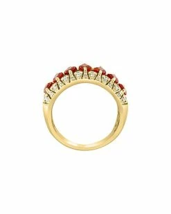 Effy Fine Jewelry Effy 14K 2.04 Ct. Tw. Diamond & Citrine Ring Women 6 Effy Fine Jewelry Effy 14K 2.04 Ct. Tw. Diamond & Citrine Ring Women -Effy Fine Jewelry Sales 6030466988 RLLD 3