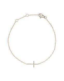 Effy Fine Jewelry Effy 14K Rose Gold Diamond Bracelet Women