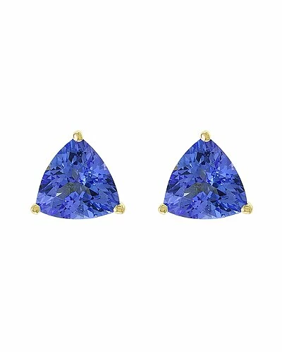 Effy Fine Jewelry Effy 14K 1.52 Ct. Tw. Tanzanite Earrings Women 2 Effy Fine Jewelry Effy 14K 1.52 Ct. Tw. Tanzanite Earrings Women - Image 2