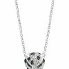 Effy Fine Jewelry Effy 14K 0.18 Ct. Tw. Diamond & Tsavorite Necklace Women