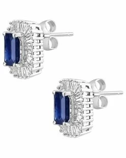 Effy Fine Jewelry Effy 14K 1.67 Ct. Tw. Diamond & Blue Sapphire Earrings Women 5 Effy Fine Jewelry Effy 14K 1.67 Ct. Tw. Diamond & Blue Sapphire Earrings Women -Effy Fine Jewelry Sales 6030491056 RLLD 3