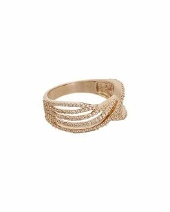 Effy Fine Jewelry 14K Rose Gold 0.64 Ct. Tw. Diamond Ring Women