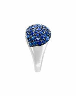 Effy Fine Jewelry Effy 14K 3.35 Ct. Tw. Diamond & Blue Sapphire Ring Women -Effy Fine Jewelry Sales 6030491098 RLLD 3