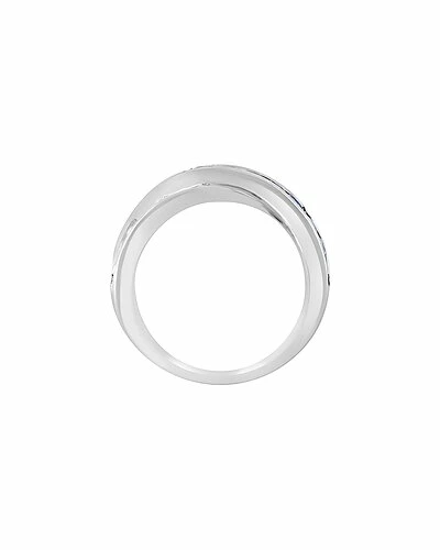 Effy Fine Jewelry Effy 18K 1.93 Ct. Tw. Diamond & Blue Sapphire Ring Women 2 Effy Fine Jewelry Effy 18K 1.93 Ct. Tw. Diamond & Blue Sapphire Ring Women - Image 2