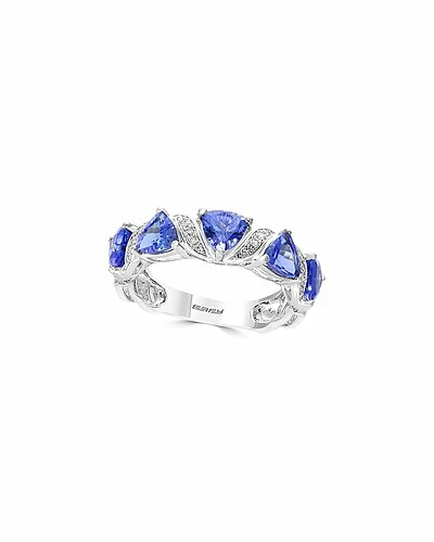 Effy Fine Jewelry Effy 14K 1.97 Ct. Tw. Diamond & Tanzanite Ring Women 1 Effy Fine Jewelry Effy 14K 1.97 Ct. Tw. Diamond & Tanzanite Ring Women