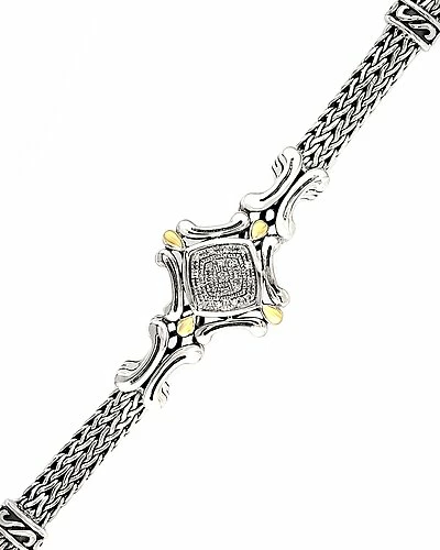 Effy Fine Jewelry 18K & Silver Diamond Bracelet Women 1 Effy Fine Jewelry 18K & Silver Diamond Bracelet Women