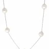 Effy Fine Jewelry Silver 11-12mm 11-12mm Freshwater Pearl Necklace Women
