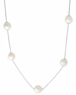 Effy Fine Jewelry Silver 11-12mm 11-12mm Freshwater Pearl Necklace Women