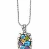 Effy Fine Jewelry Silver & 18K 6.70 Ct. Tw. Gemstone Statement Pendant Women