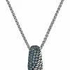 Effy Fine Jewelry Silver 0.94 Ct. Tw. London Blue Topaz Statement Pendant Women