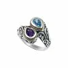 Effy Fine Jewelry 18K & Silver 3.35 Ct. Tw. Gemstone Ring Women