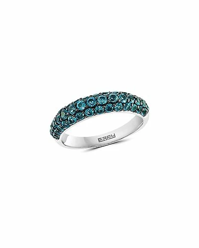 Effy Fine Jewelry Silver 1.76 Ct. Tw. London Blue Topaz Statement Ring Women 1 Effy Fine Jewelry Silver 1.76 Ct. Tw. London Blue Topaz Statement Ring Women