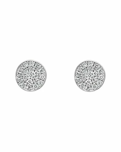 Effy Fine Jewelry Silver 0.14 Ct. Tw. Diamond Earrings Women 2 Effy Fine Jewelry Silver 0.14 Ct. Tw. Diamond Earrings Women - Image 2