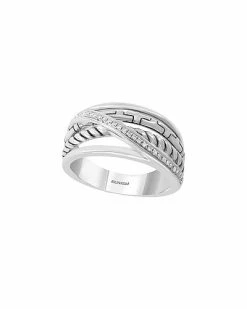 Effy Fine Jewelry Silver Diamond Ring Women -Effy Fine Jewelry Sales 6030602919 RLLD 4