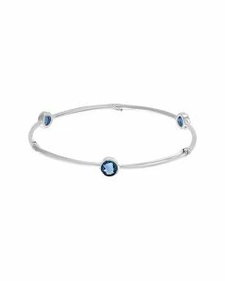 Effy Fine Jewelry Effy Silver 5.25 Ct. Tw. Blue Topaz Bracelet Women