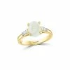 Effy Fine Jewelry Effy 14K 1.06 Ct. Tw. Diamond & Opal Ring Women
