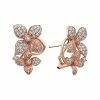 Effy Fine Jewelry Effy 14K Rose Gold 0.68 Ct. Tw. Diamond Earrings Women
