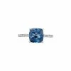 Effy Fine Jewelry 14K 2.63 Ct. Tw. Diamond & London Blue Topaz Ring Women