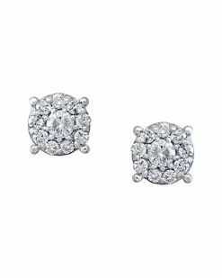 Effy Fine Jewelry 14K 0.50 Ct. Tw. Diamond Earrings Women