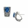 Effy Fine Jewelry Silver 4.70 Ct. Tw. Blue Topaz Earrings Women